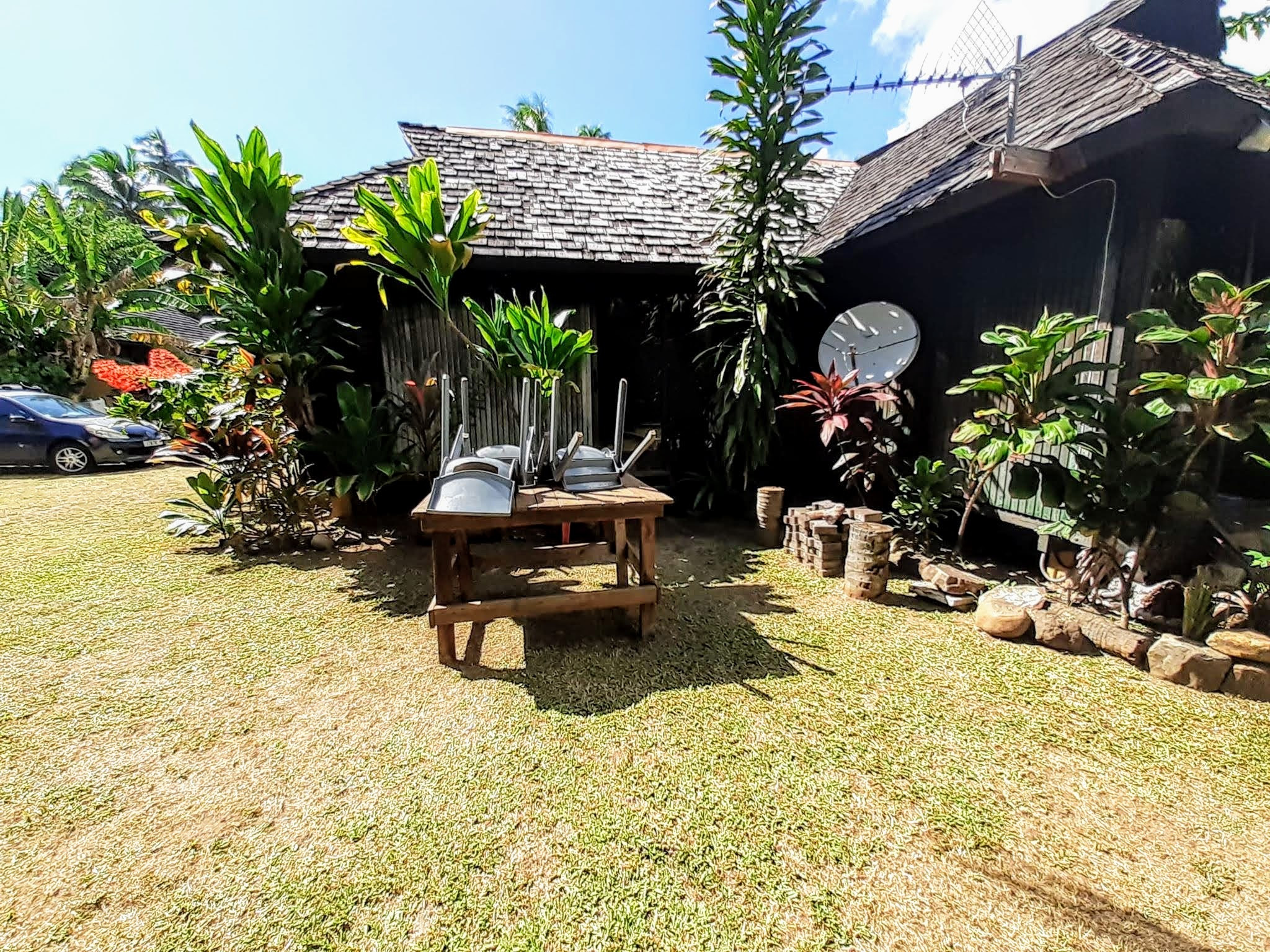  Bungalow  pour 4 personnes  louer sur Moorea